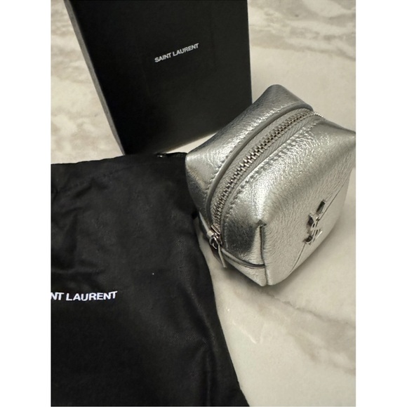 Yves Saint Laurent Silver Baby Bag - Picture 7 of 10